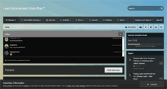 Desktop Screenshot of lawenforcementroleplay.com